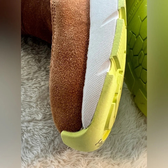 NWT Nurture the Rainier Sz 7.5 Tan Two-Tone Suede High Top Cold Weather Booties - Picture 12 of 16